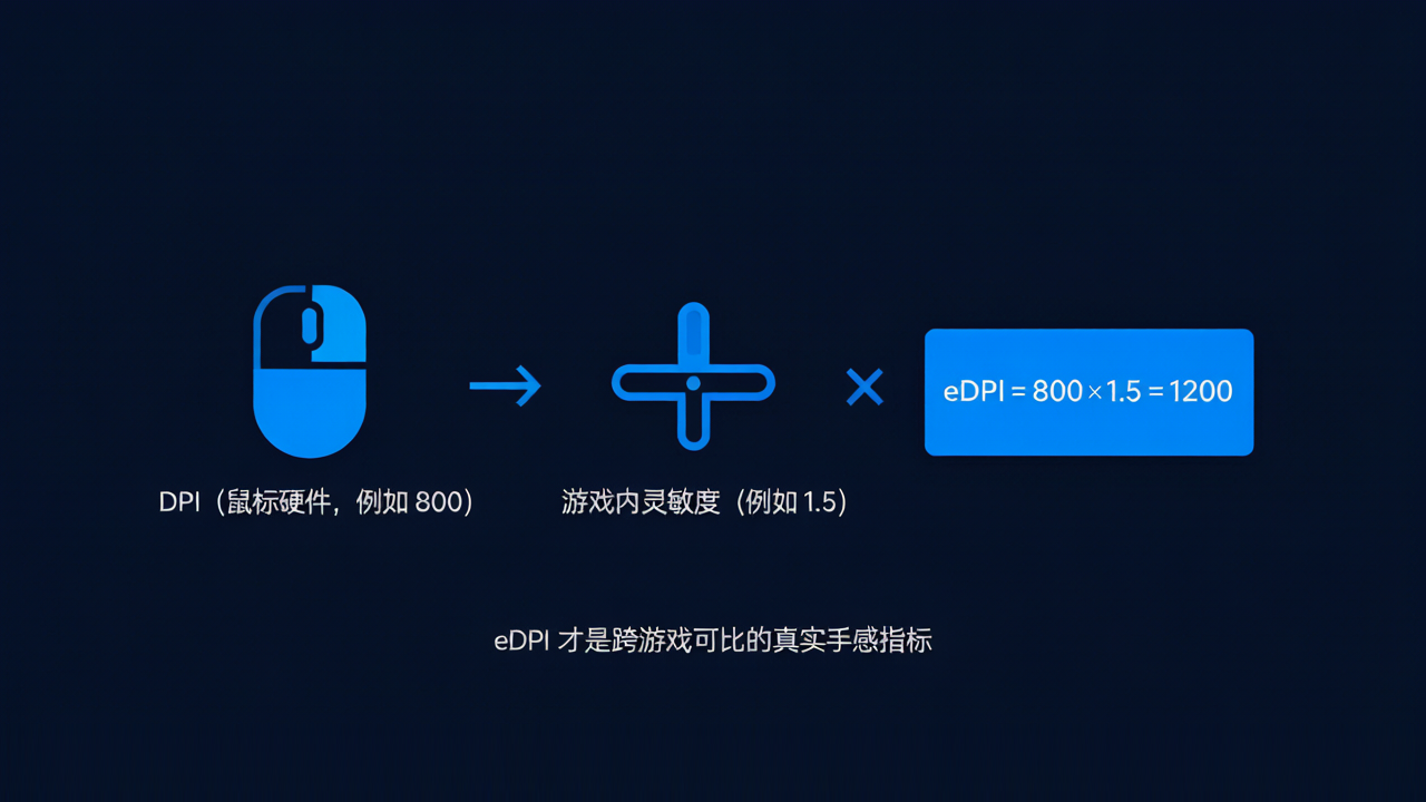 为什么抄职业选手的灵敏度，你还是人体描边？